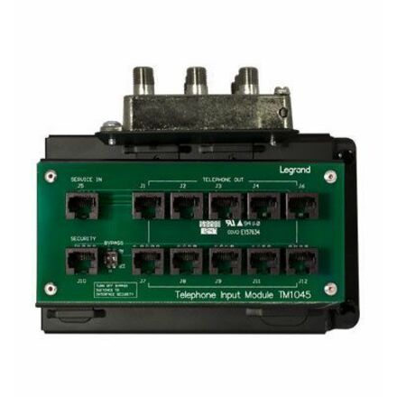 On-Q 10x8 Combo Module RJ45 with RJ31X - Black