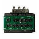 On-Q 10x8 Combo Module RJ45 with RJ31X - Black