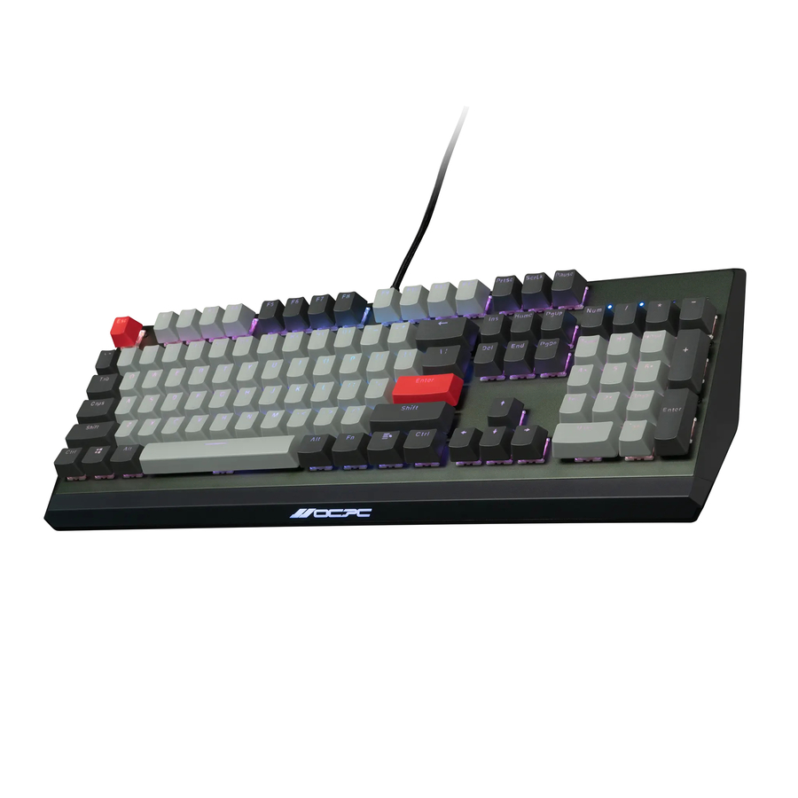 VisionTek OCPC Gaming - KR1 Premium Mechanical Keyboard