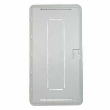 On-Q 30-Inch Plastic Trim Ring and Hinged Door for Media Enclosure - 5 Pack