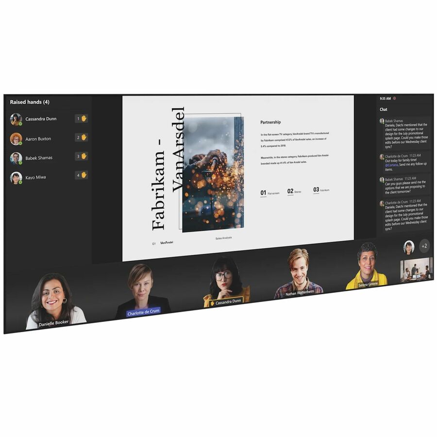 Da-Lite Parallax Thin 152" Fixed Frame Projection Screen