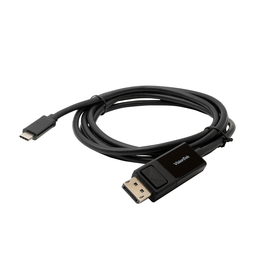 VisionTek USB-C to DisplayPort 1.4 Bi-Directional 2M Active Cable (M/M)