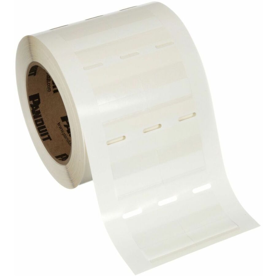 Panduit Turn-Tell,Vinyl,WHT,1000 Lbls,TT,1.5"x2.25"x0.75"