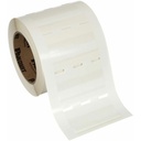 Panduit Turn-Tell,Vinyl,WHT,1000 Lbls,TT,1.5"x2.25"x0.75"