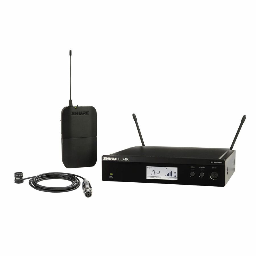 Shure Wireless Rackmount Presenter System with WL185m Lavalier Microphone