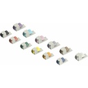 Panduit Mini-Com LC Duplex Non-Keyed Fiber Adapter Module