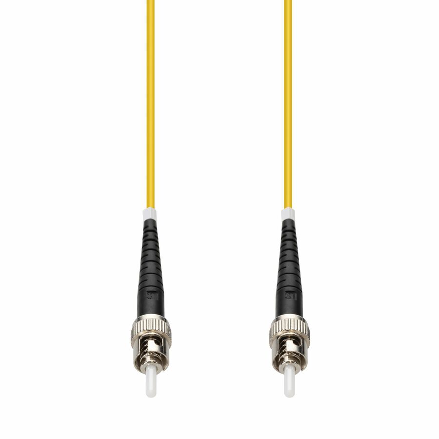 AddOn 95m ST to ST Yellow OS2 Simplex OFNR (Riser-Rated) SMF Fiber Patch Cable