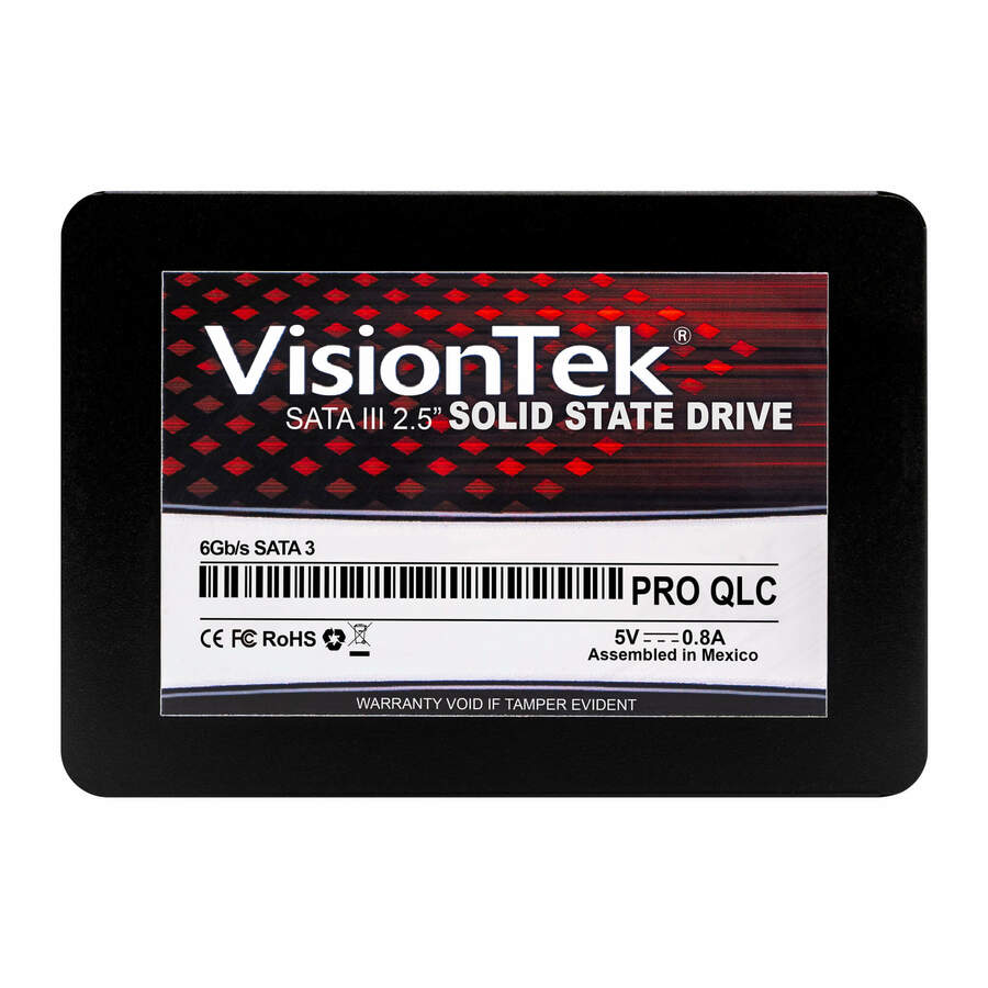 VisionTek PRO QLC 2 TB Solid State Drive - 2.5" Internal - SATA (SATA/600)