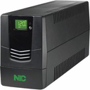 N1C A-Series 800VA / 480W Line Interactive Lithium Tower UPS