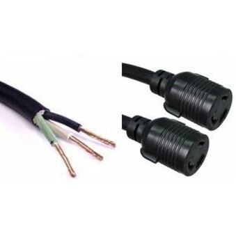 N1C ROJ 1ft 10/3 to "Y" (2) L6-30R Splitter (30A)