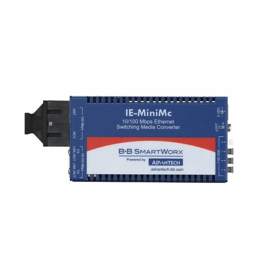 B+B SmartWorx IMC-350I 10/100Mbps Miniature Media Converter