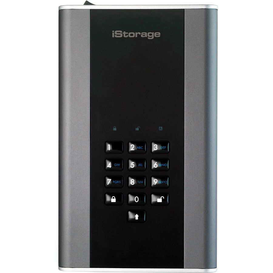 iStorage diskAshur DT2 8 TB Secure Encrypted Desktop Hard Drive | PIN protected | NCSC CPA | FIPS 140-2 Level 2/3 Certified | NLNCSA BSPA and NATO Restricted Level Certified | Incorporated Common Criteria EAL 5+ | Dust/Water Resistant