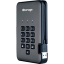 iStorage diskAshur PRO2 SSD 8 TB Secure Solid State Drive | PIN protected | NCSC CPA | FIPS 140-2 Level 2/3 Certified | NLNCSA BSPA and NATO Restricted Level Certified | Incorporated Common Criteria EAL 5+ | Dust/Water Resistant