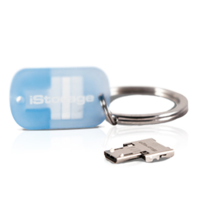 iStorage On The Go' USB Adapter and Keyring Case