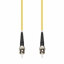 AddOn 3m ST to ST Yellow OS2 Simplex OFNP (Plenum-Rated) SMF Fiber Patch Cable