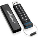 iStorage datAshur 4 GB Secure Flash Drive | Password protected | Dust & Water Resistant | Portable | Hardware Encryption | USB 2.0 | IS-FL-DA-256-4