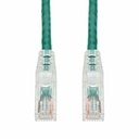AddOn 75ft Green CAT 6 PVC Ethernet Cable Snagless Easy Clear Boot TAA RJ-45 M/M