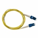 Ortronics Infinium Core LC to LC Duplex Patch Cord 2mm OS2 Plenum Yellow, 3 Meter