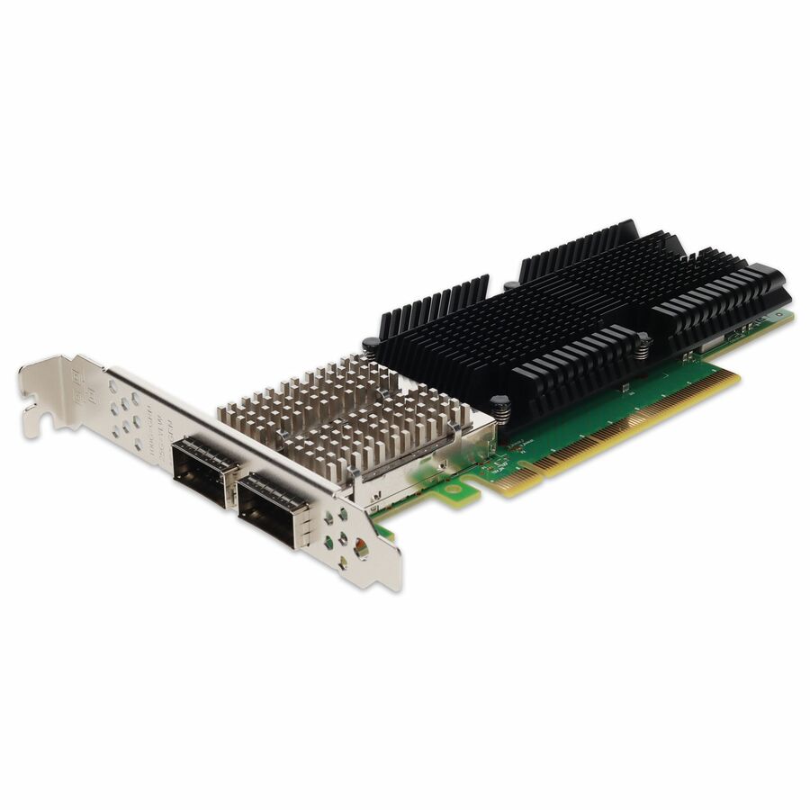 AddOn Mellanox MCX516A-CCAT ConnectX-5 EN Network Interface Card, 100GbE Dual-Port QSFP28, PCIe 3.0 x 16, Tall and Short Bracket based on Intel XL710 Chipset
