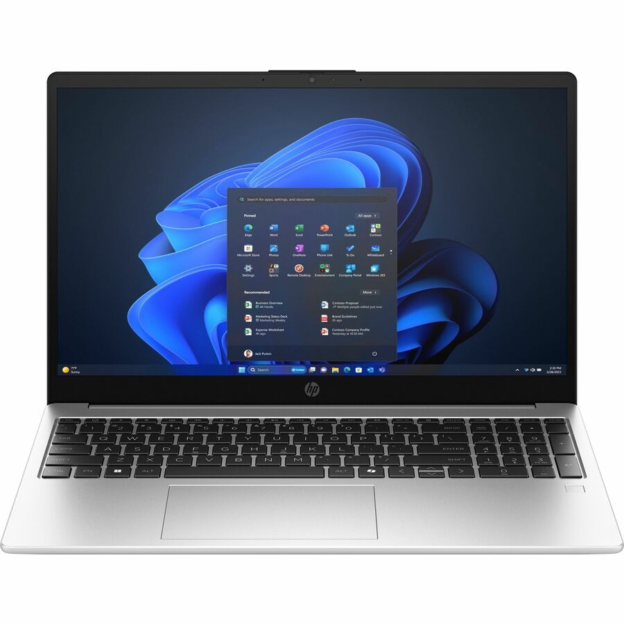 HP 255R G10 15.6" Notebook - Full HD - 60 Hz - AMD Ryzen 5 7535U - 16 GB - 256 GB SSD - Turbo Silver