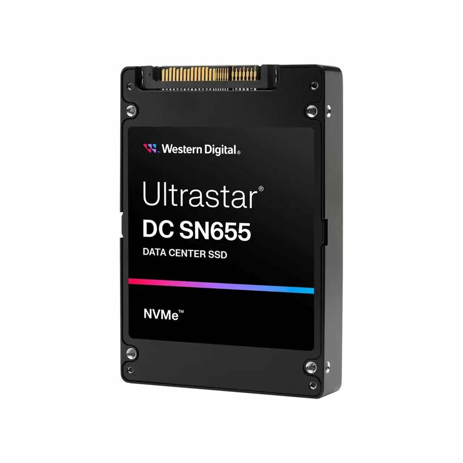 WD Ultrastar DC SN655 WUS5EA138ESP7E4 3.84 TB Solid State Drive - U.3 15 mm Internal - PCI Express NVMe (PCI Express NVMe 4.0) - Read Intensive