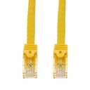 AddOn 20ft Yellow CAT 6A PVC Ethernet Cable Snagless Easy Boot RJ-45 M/M