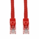 AddOn 10ft Red CAT 6A PVC Ethernet Cable Snagless Easy Boot RJ-45 M/M