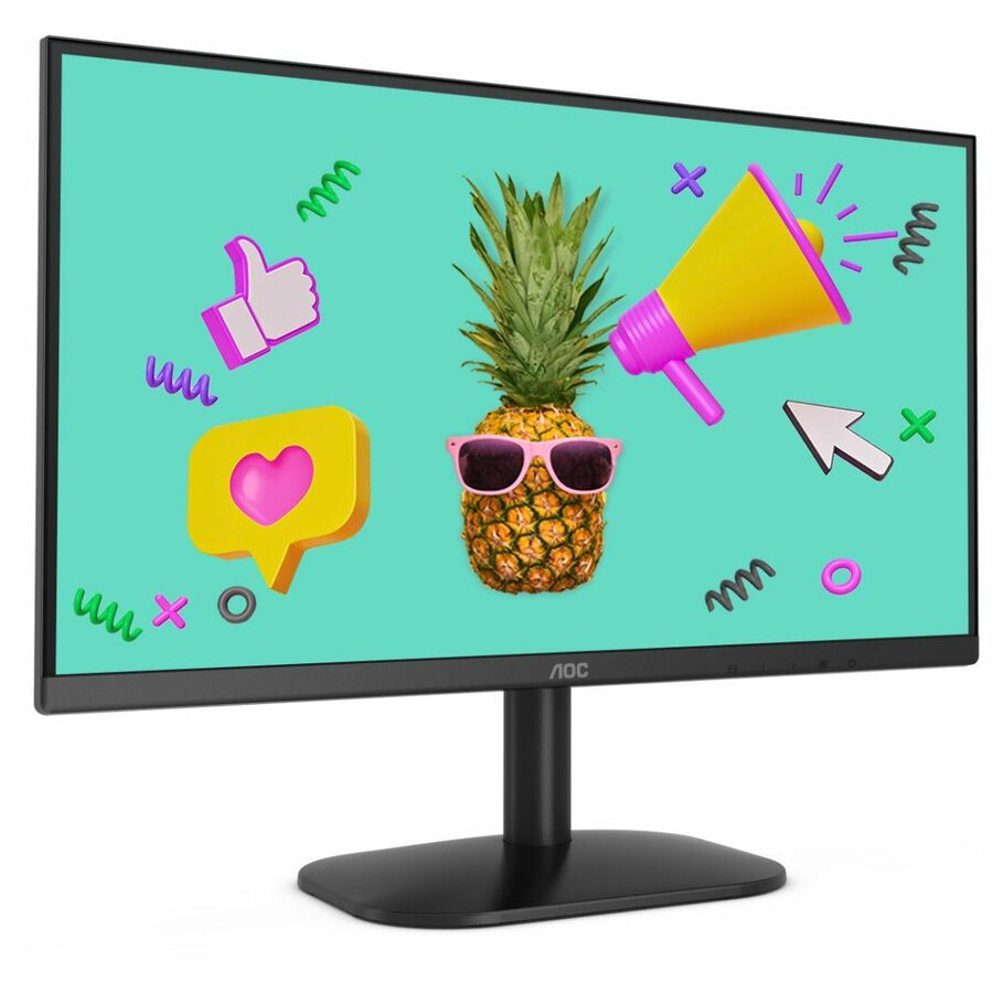 AOC 22B2HM2 22" Class Full HD LED Monitor - 16:9 - Textured Black