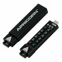 Apricorn Aegis Secure Key 3NXC 256GB USB 3.2 Type C Flash Drive