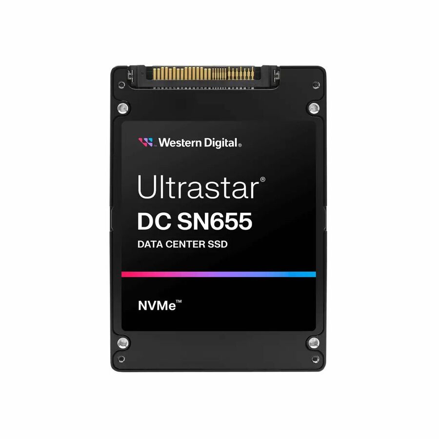 Western Digital Ultrastar DC SN655 WUS5EC0B1ESP7Y1 30.72 TB Solid State Drive - U.3 15 mm Internal - PCI Express NVMe (PCI Express NVMe 4.0) - Read Intensive