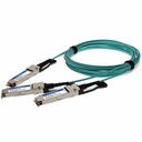 AddOn Mellanox® MFS1S50-H015V Compatible TAA 200G-AOC QSFP56 to 2xQSFP56 Infiniband HDR Active Optical Cable (850nm, MMF, 15m, LSZH)