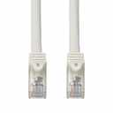 AddOn 15ft White CAT 6A PVC Ethernet Cable Snagless Easy Boot RJ-45 M/M