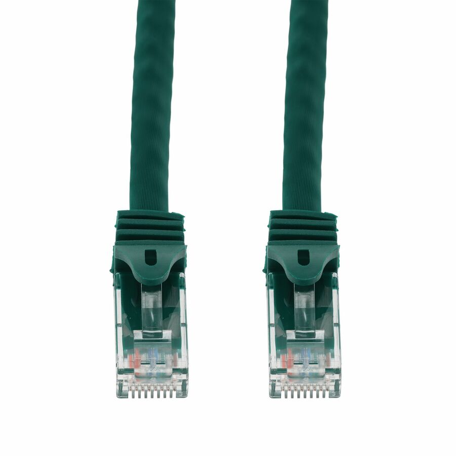 AddOn 14ft Green CAT 6 PVC Ethernet Cable Snagless Easy Boot RJ-45 M/M