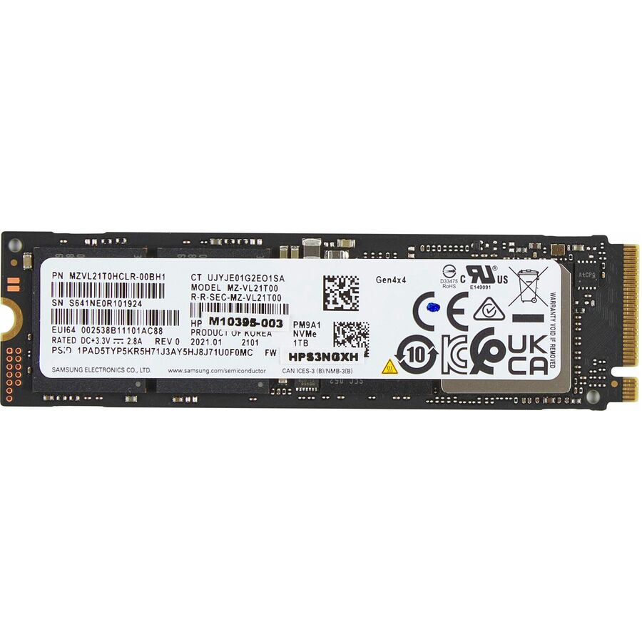 HP 1 TB Solid State Drive - M.2 2280 Internal - PCI Express NVMe (PCI Express NVMe 4.0 x4)