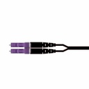 Panduit 2 Fiber, OM4+, Key/NonKey G-Violet LC Duplex, Plenum