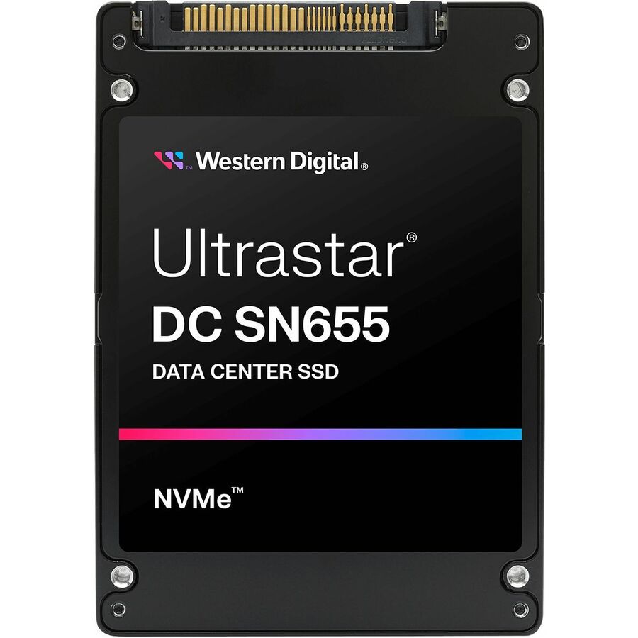 WD Ultrastar DC SN655 WUS5EA138ESP7E3 3.84 TB Solid State Drive - U.3 15 mm Internal - PCI Express NVMe (PCI Express NVMe 4.0)