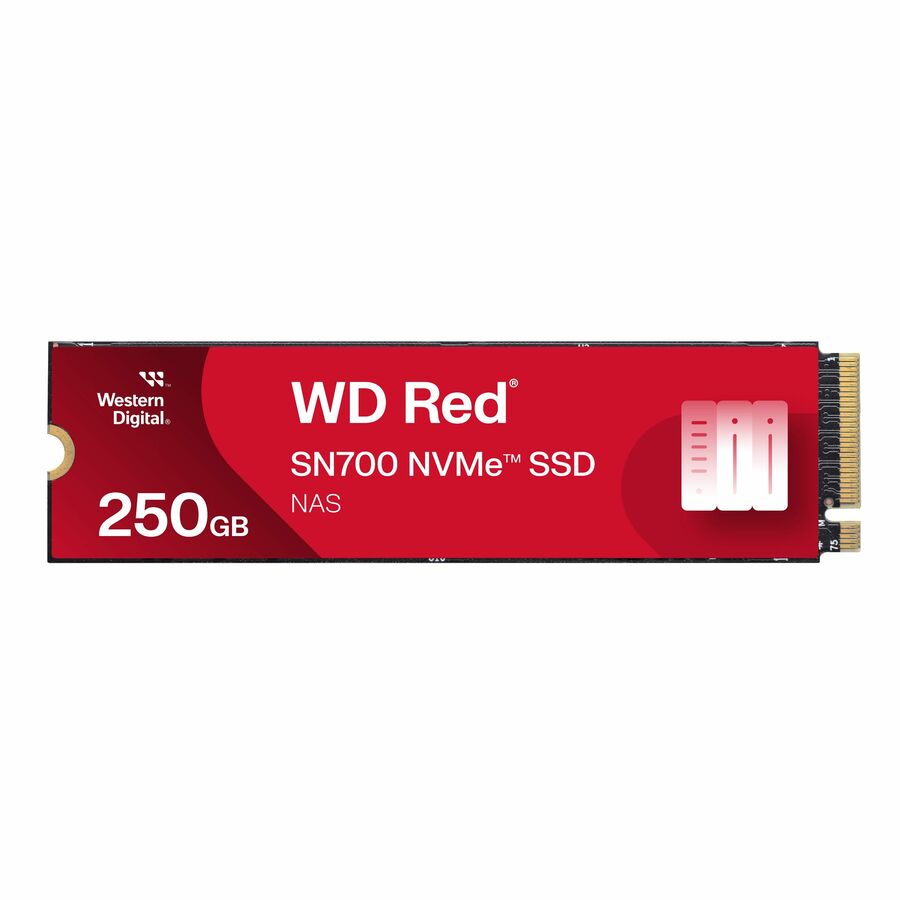 WD Red S700 WDS250G1R0C 250 GB Solid State Drive - M.2 2280 Internal - PCI Express NVMe (PCI Express NVMe 3.0 x4)