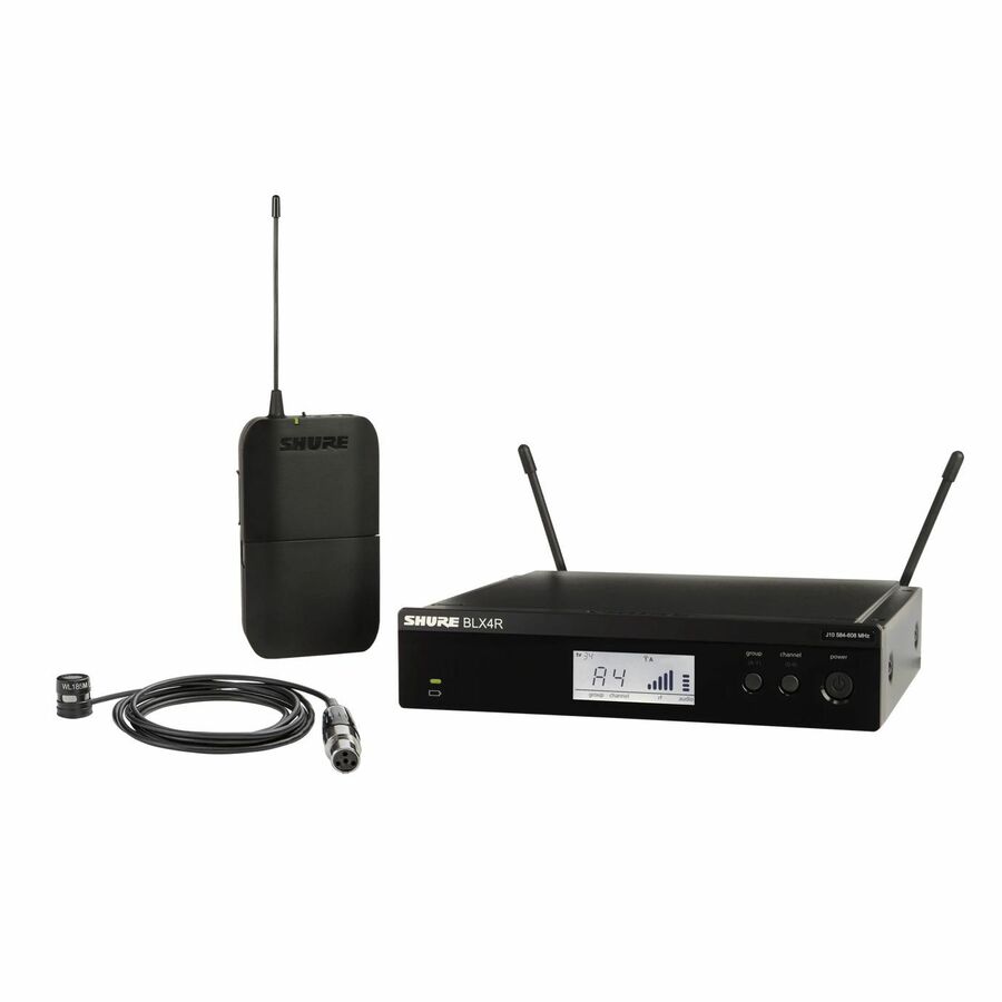 Shure Wireless Rackmount Presenter System with WL185m Lavalier Microphone