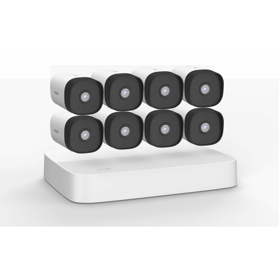 Tenda 8 Channel PoE HD Video Security Kit