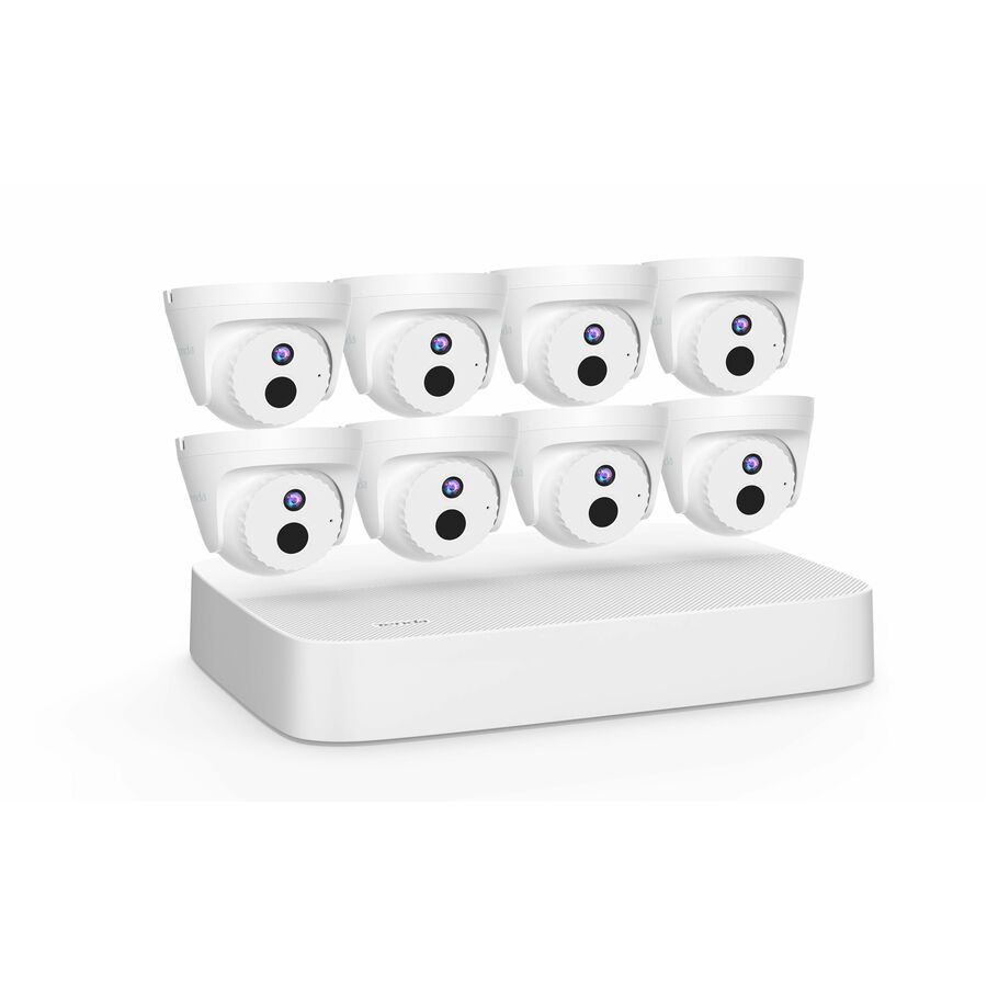 Tenda 8 Channel PoE HD Video Security Kit