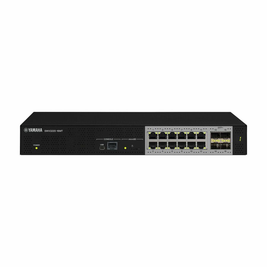Yamaha SWX3220 / SWX2320 Multi-gigabit Dante Switch