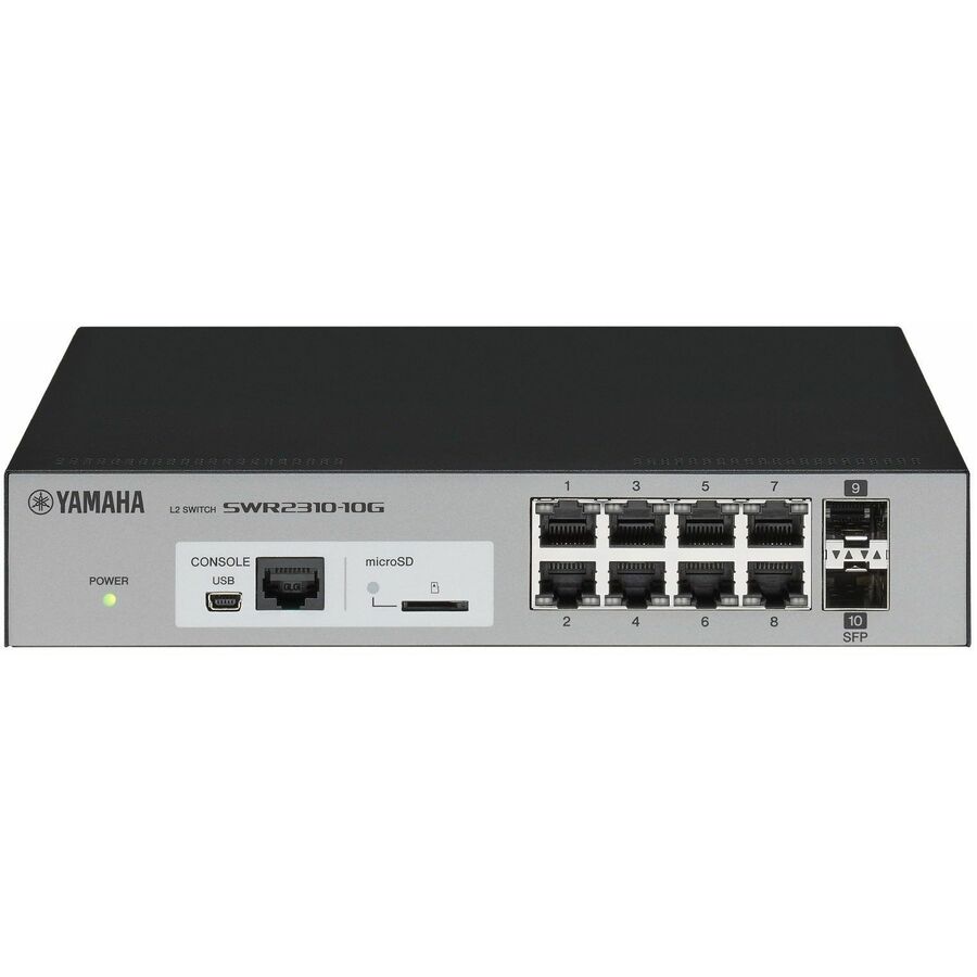 Yamaha SWR2310 Gigabit & 10-Gigabit Dante Switch