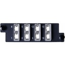 Ortronics Infinium HDFP Adapter Panel 8 MPO, 96F, ALIGNED KEY, GRAY