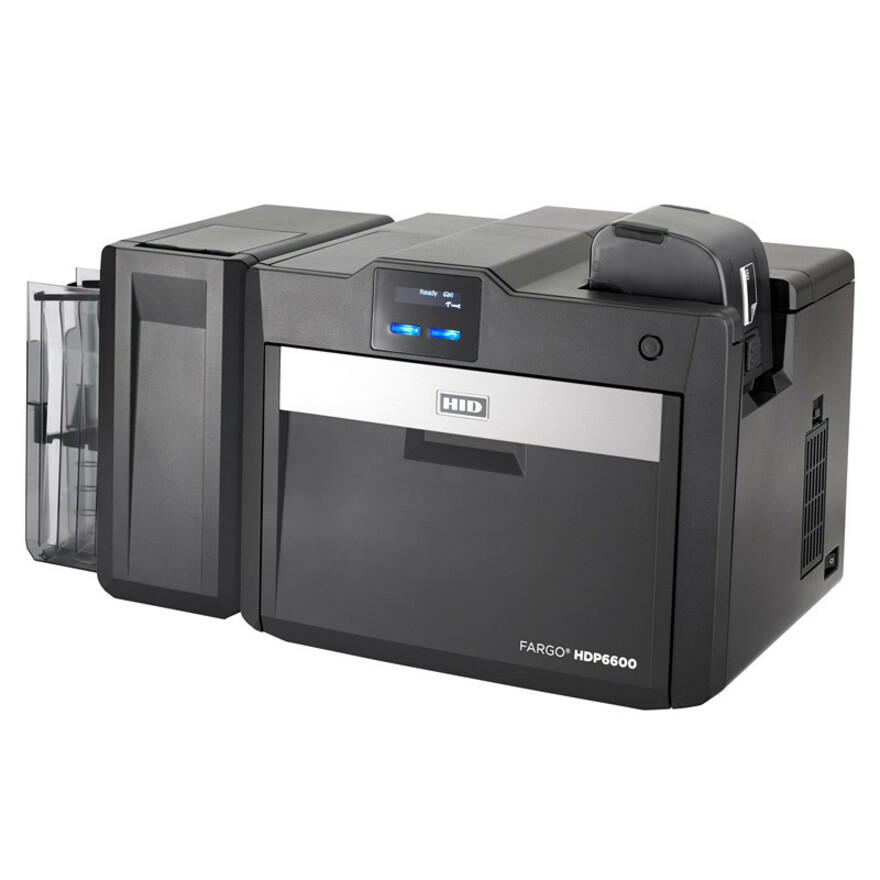 Fargo HDP6600 Double Sided Desktop Dye Sublimation/Thermal Transfer Printer - Color - Card Print - USB