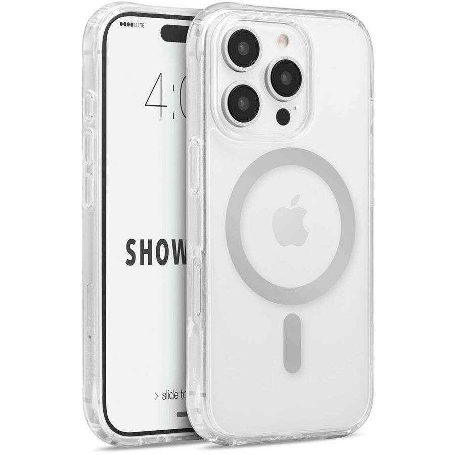Cellairis Showcase Halo - iPhone 16 Pro w/ Silver MagSafe Clear