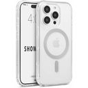 Cellairis Showcase Halo - iPhone 16 Pro w/ Silver MagSafe Clear