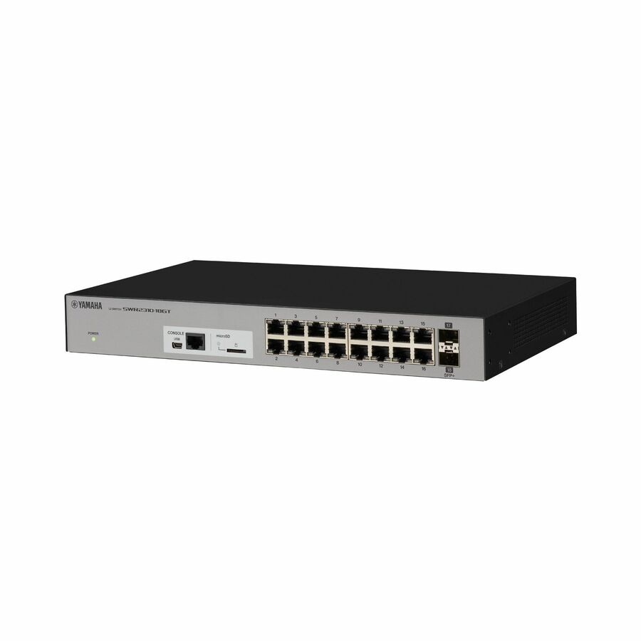 Yamaha SWR2310 Gigabit & 10-Gigabit Dante Switch