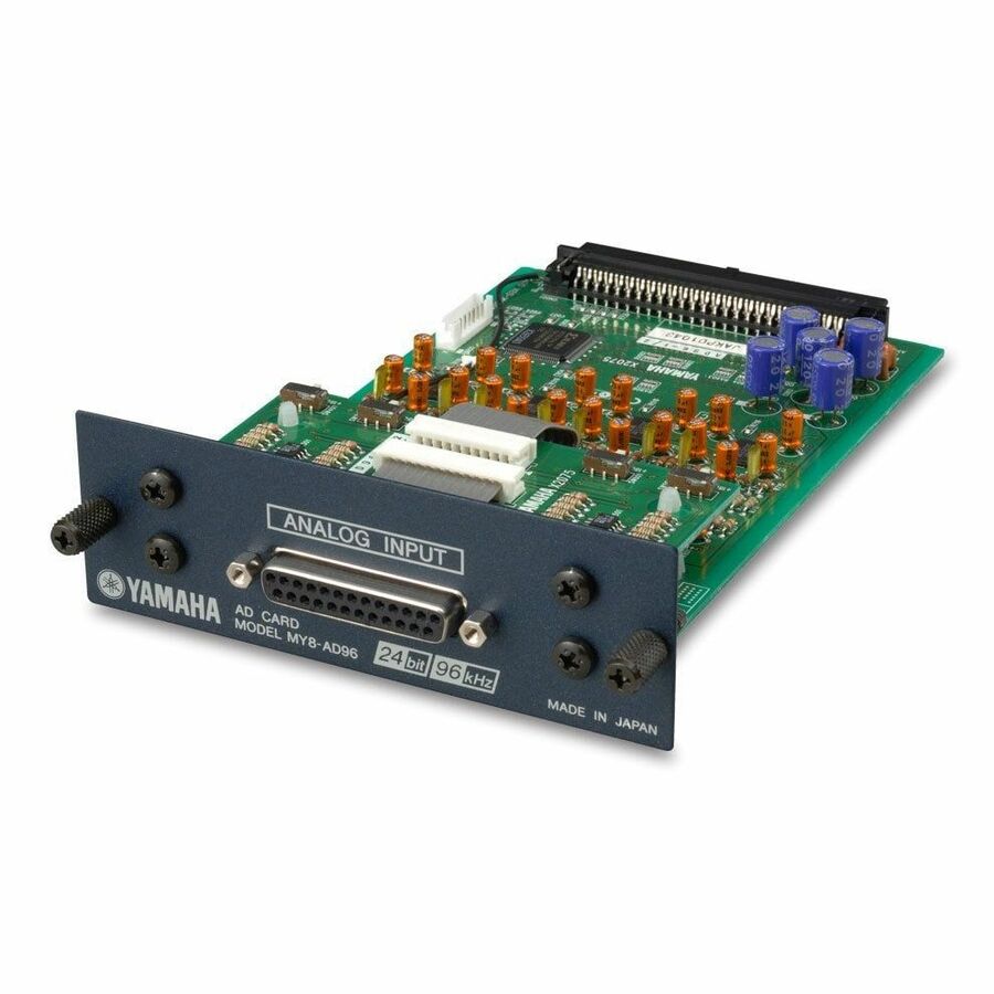 Yamaha 96 kHz Compatible 8-Channel Analog Input Card