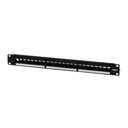 On-Q 24-Port Blank Keystone Patch Panel