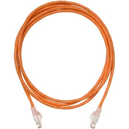 Ortronics Clarity CAT6 Modular Patch Cord, 3 ft, Orange